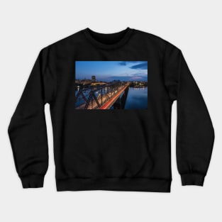 The bridge over water Crewneck Sweatshirt